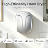 SF-6010 S&egrave;che-mains automatique mural 1200 W avec bo&icirc;tier en acier inoxydable 304