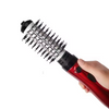 Pettine ad aria calda per salone, spazzola per asciugacapelli, pettine per asciugacapelli 3 in 1, rotazione automatica, spazzola elettrica per lisciare e arricciare i capelli