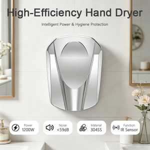 M&aacute;y sấy tay thương mại SF-6020 c&oacute; vỏ bằng th&eacute;p kh&ocirc;ng gỉ 304 v&agrave; cảm biến hồng ngoại