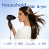 S&egrave;che-cheveux pliable 1400 W avec soin ionique pour la maison et les voyages