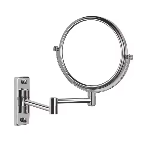 T&ugrave;y chỉnh Mới Nhất Xoay 360 độ Ph&ograve;ng Tắm Treo Tường Gương Trang Điểm Mặt Đ&ocirc;i th&eacute;p kh&ocirc;ng gỉ 8 Inch Gương Trang Điểm Nhỏ