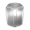 Vue de face du s&egrave;che-mains automatique en acier inoxydable SF-6010