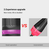 Spazzola per capelli professionale Asciugacapelli Pettine Spazzola ad aria calda 4 in 1 Capelli per lisciare e arricciare Styler multifunzionale Asciugacapelli in un solo passaggio